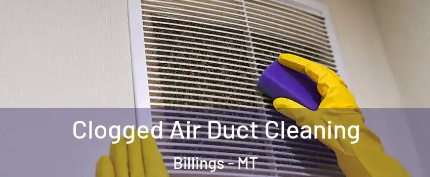  Clogged Air Duct Cleaning Billings - MT