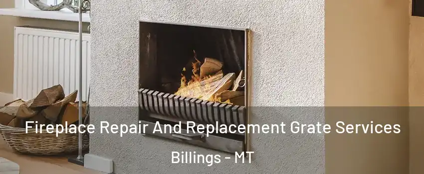  Fireplace Repair And Replacement Grate Services Billings - MT