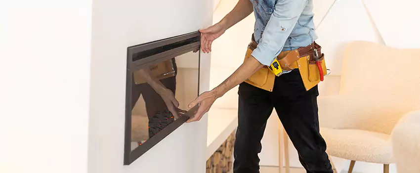 Metal Fireplace Installation in Billings, Montana
