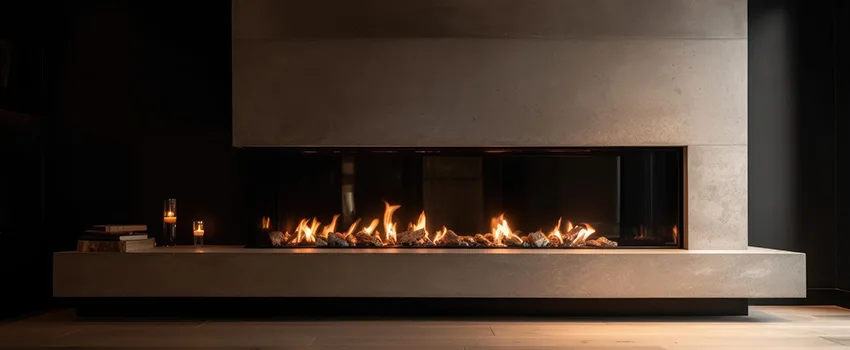 Gas Fireplace Ember Bed Design Services in Billings, Montana