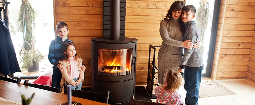 Morso Cast Iron Fireplace Insert Installation in Billings, Montana