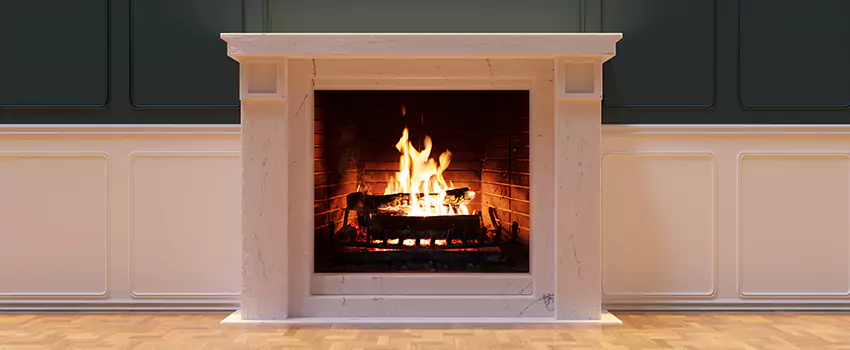 Open Flame Wood-Burning Fireplace Installation Services in Billings, Montana
