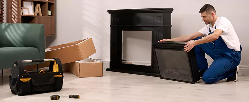 Old Rusted Metal Fireplace Repair And Replacement in Billings, MT