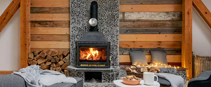 Thelin Hearth Products Direct Vent Gas Stove Fireplace Inspection in Billings, Montana